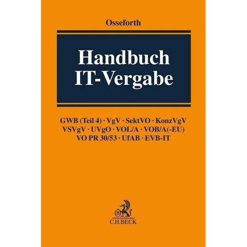 Handbuch IT-Vergabe, Leinen