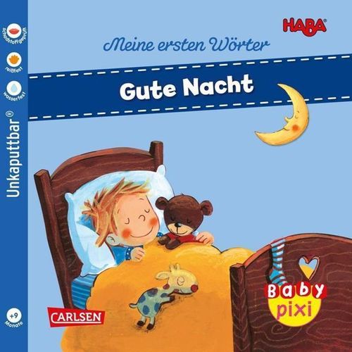 Baby Pixi (unkaputtbar) 88: HABA Erste Wörter: Gute Nacht, Kartoniert (TB)
