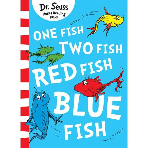 One Fish, Two Fish, Red Fish, Blue Fish - Dr. Seuss, Kartoniert (TB)