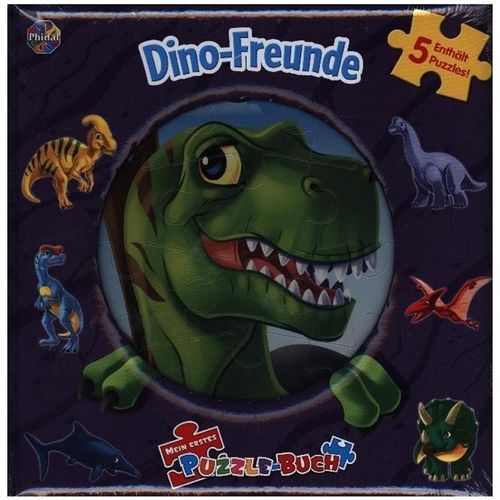 Mein erstes Puzzle-Buch / Dino-Freunde, Puzzlebuch, Gebunden