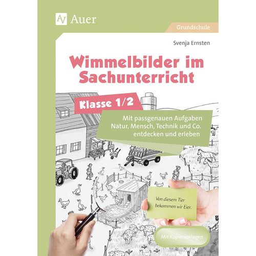 Wimmelbilder in der Grundschule / Wimmelbilder im Sachunterricht - Klasse 1/2, m. 1 CD-ROM - Svenja Ernsten, Gebunden