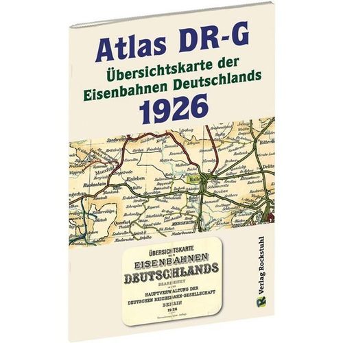 Atlas DR-G 1926 - Übersichtskarte der Eisenbahnen Deutschlands, Kartoniert (TB)