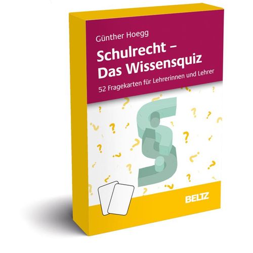 Schulrecht - Das Wissensquiz - Günther Hoegg, Box