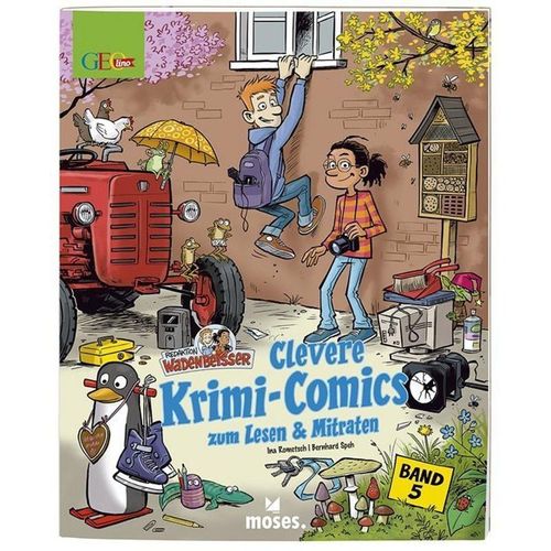 Redaktion Wadenbeißer - Clevere Krimi-Comics zum Lesen & Mitraten - Ina Rometsch, Kartoniert (TB)