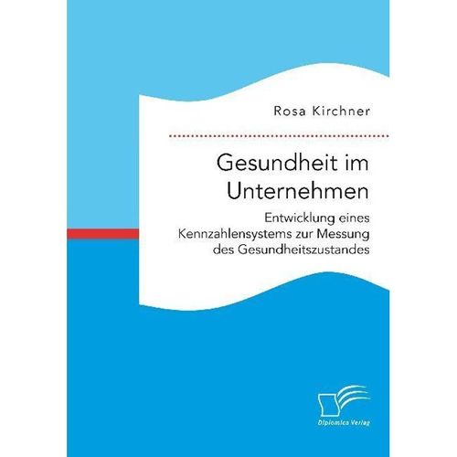 Gesundheit im Unternehmen: Entwicklung eines Kennzahlensystems zur Messung des Gesundheitszustandes - Rosa Kirchner, Kartoniert (TB)