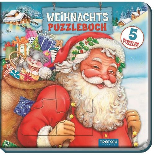 Weihnachts-Puzzlebuch, Gebunden