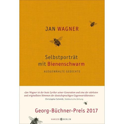 Selbstporträt mit Bienenschwarm - Jan Wagner, Leinen