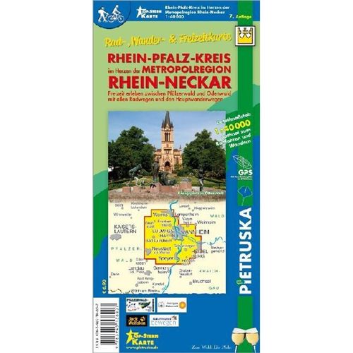 Rhein-Pfalz-Kreis im Herzen der Metropolregion Rhein-Neckar - Pietruska Verlag, Karte (im Sinne von Landkarte)