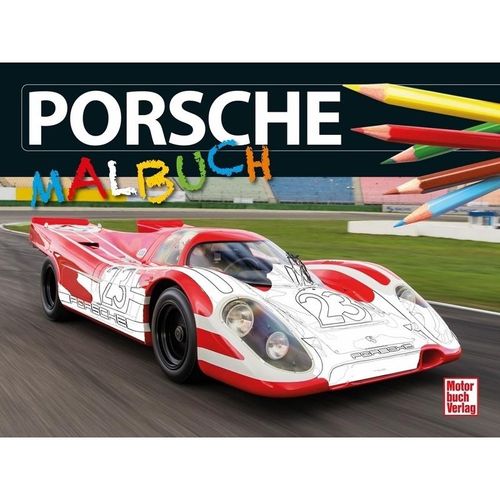 Porsche-Malbuch - Horst Passelaki, Kartoniert (TB)