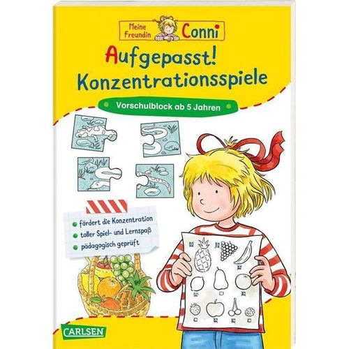 Aufgepasst! Konzentrationsspiele / Conni Gelbe Reihe Bd.42 - Hanna Sörensen, Kartoniert (TB)