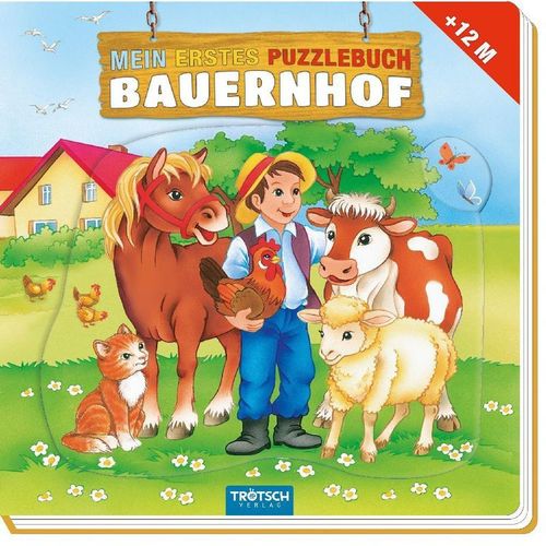 Trötsch Mein erstes Puzzlebuch Bauernhof, Gebunden