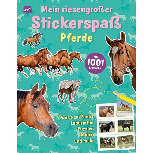 Mein riesengroßer Stickerspaß. Pferde - Mel Plehov, Kartoniert (TB)