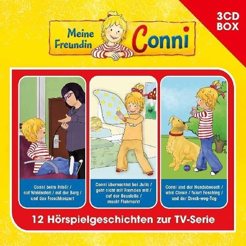 Meine Freundin Conni - 3-CD Hörspielbox Vol. 3 - Meine Freundin Conni (tv-hörspiel), Meine Freundin CONNI (Hörbuch)