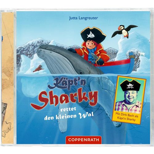 Käpt'n Sharky - 7 - Käpt'n Sharky rettet den kleinen Wal - Jutta Langreuter (Hörbuch)