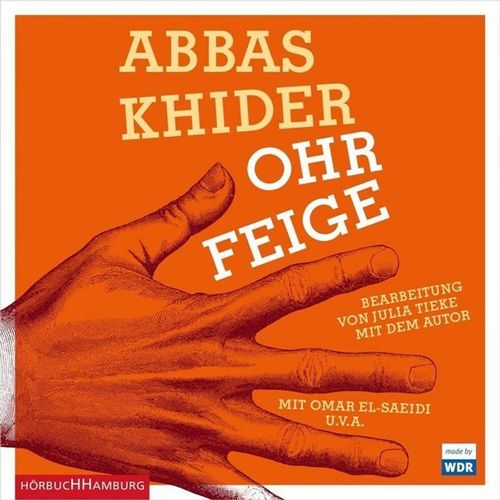 Ohrfeige,1 Audio-CD - Abbas Khider (Hörbuch)