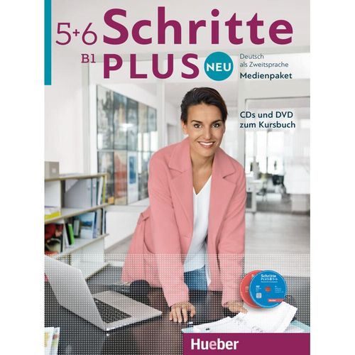 Schritte plus Neu - 5+6 - Schritte plus Neu - Medienpaket, CDs und DVD zum Kursbuch.Bd.5+6 (DVD)