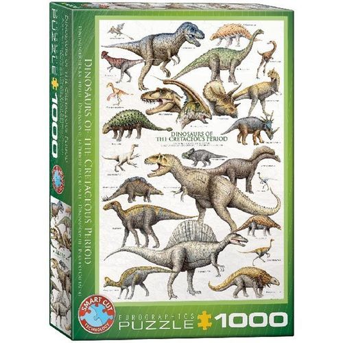 Dinosaurier der Kreidezeit (Puzzle)