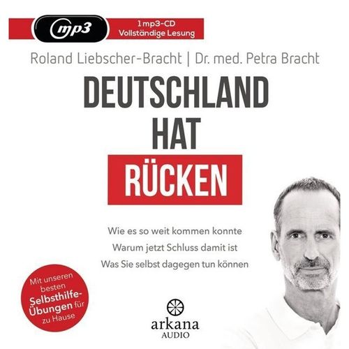 Deutschland hat Rücken,1 Audio-CD - Petra Bracht, Roland Liebscher-Bracht (Hörbuch)