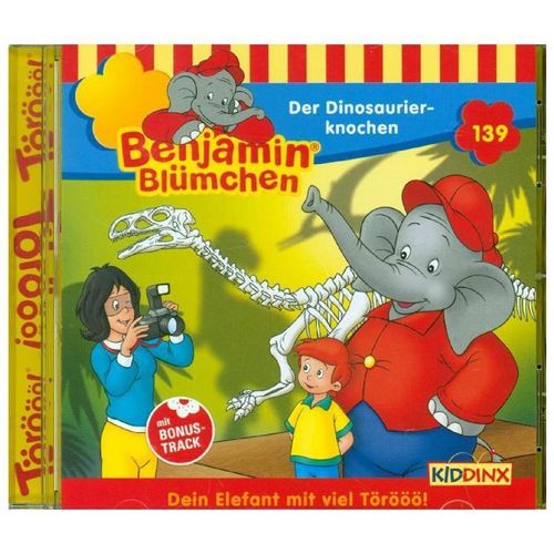 Benjamin Blümchen - 139 - Der Dinosaurierknochen - Benjamin Blümchen (Hörbuch)