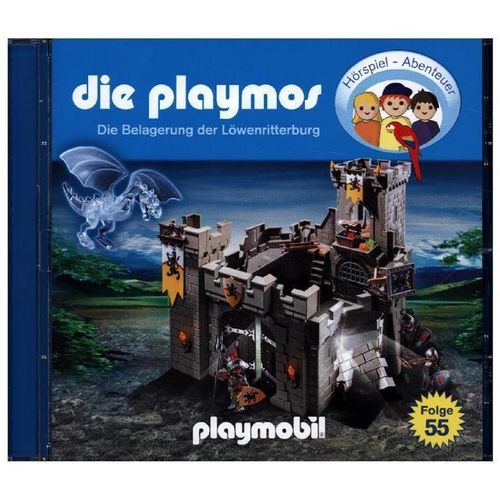 Die Playmos - 55 - Die Belagerung der Löwenritterburg - David Bredel, Florian Fickel (Hörbuch)