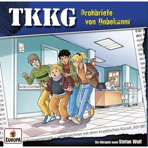 TKKG - 209 - Drohbriefe von Unbekannt - Stefan Wolf (Hörbuch)