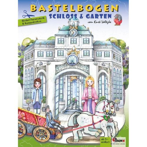 Schloss & Garten Bastelbogen