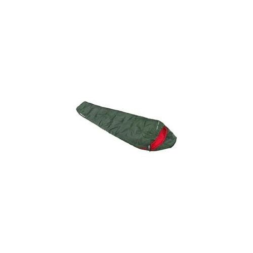 Mumienschlafsack Black Arrow ECO dunkelgrün/rot