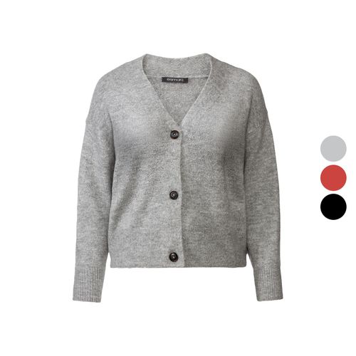 esmara® Damen Cardigan, leger geschnitten, mit V-Ausschnitt