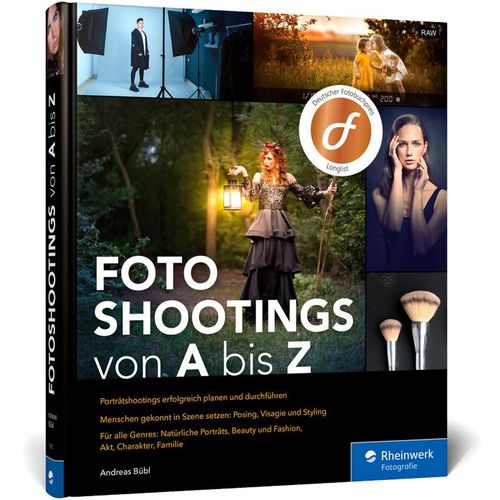 Fotoshootings von A bis Z - Andreas Bübl, Gebunden