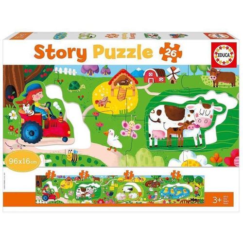 Bauernhof - Geschichten-Puzzle (Puzzle)