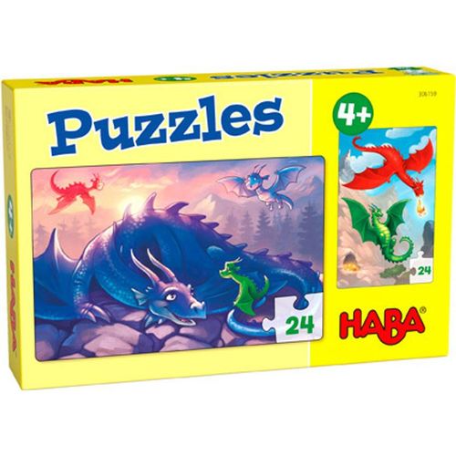 HABA - Puzzles Drachen (Kinderpuzzle)
