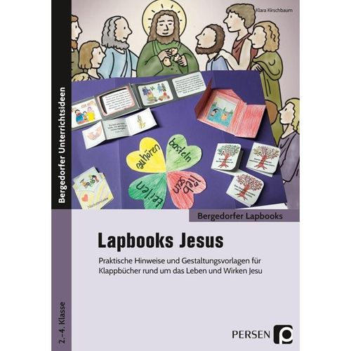 Bergedorfer® Lapbooks / Lapbooks: Jesus - 2.-4. Klasse - Klara Kirschbaum, Geheftet