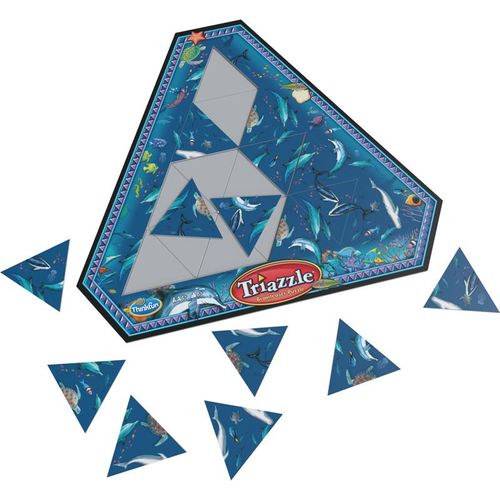 ThinkFun 76491 Triazzle Delfine, ein Logikpuzzle für Kinder und Erwachsene ab 8 Jahren