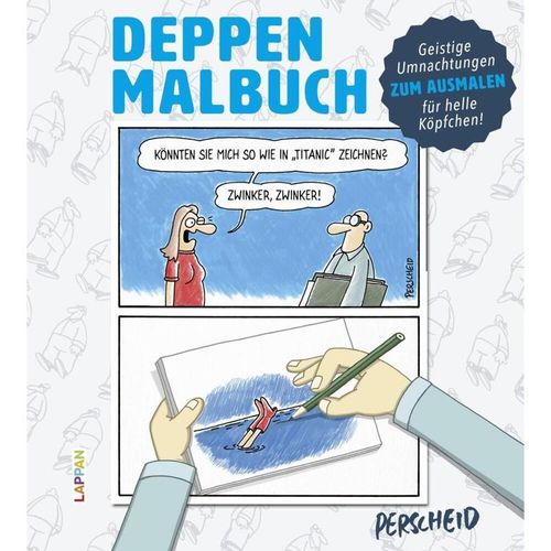 Deppen-Malbuch, Kartoniert (TB)