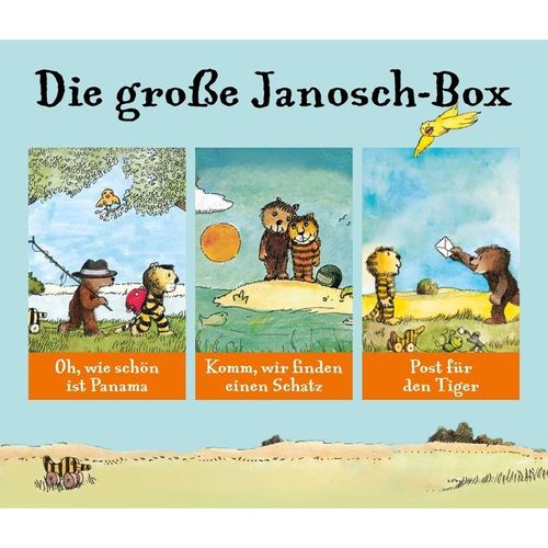Die große Janosch-Box,3 Audio-CD - Janosch (Hörbuch)