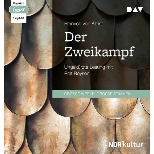 Der Zweikampf,1 Audio-CD, 1 MP3 - Heinrich von Kleist (Hörbuch)