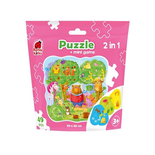 Puzzle in stand-up pouch "2 in 1. Magic forest" RK1140-01