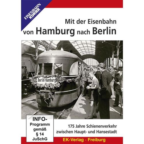 Mit der Eisenbahn von Hamburg nach Berlin,DVD-Video (DVD)