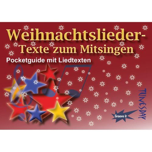 Weihnachtslieder-Texte zum Mitsingen, Kartoniert (TB)