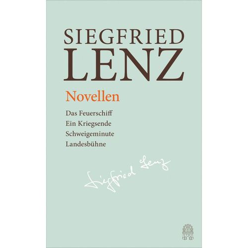 Novellen: Das Feuerschiff - Ein Kriegsende - Schweigeminute - Landesbühne / Hamburger Ausgabe Bd.16 - Siegfried Lenz, Gebunden
