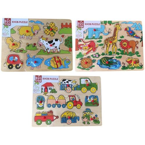 Holz-Puzzle, Tiere (Holzpuzzle)