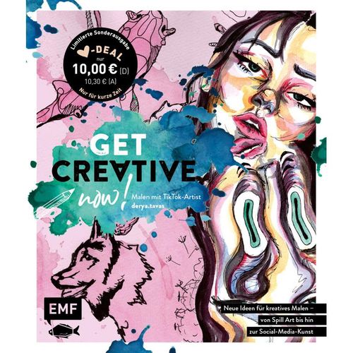 Get creative now! Malen mit TikTok-Artist derya.tavas - Derya Tavas, Kartoniert (TB)