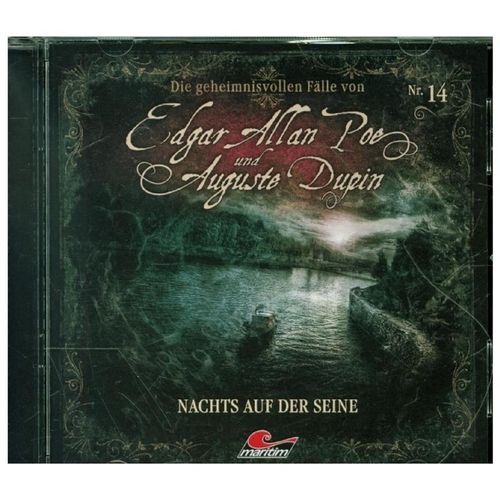 Die geheimnisvollen Fälle von Edgar Allan Poe und Auguste Dupin - Nachts auf der Seine,1 Audio-CD - Edgar Allan Poe, Augustine Dupin, Edgar Allan/Dupi