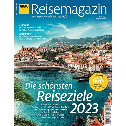 ADAC Reisemagazin Die schönsten Reiseziele 2023, Kartoniert (TB)