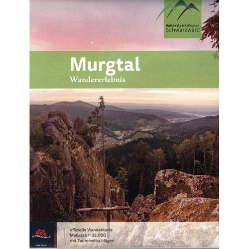 Wandererlebnis Murgtal, Karte (im Sinne von Landkarte)