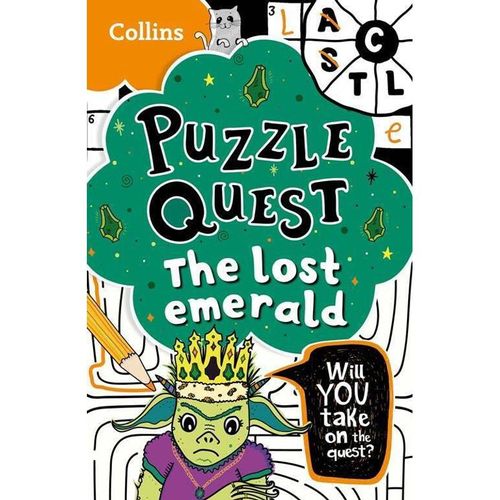 Puzzle Quest The Lost Emerald - Kia Marie Hunt, Collins Kids, Kartoniert (TB)