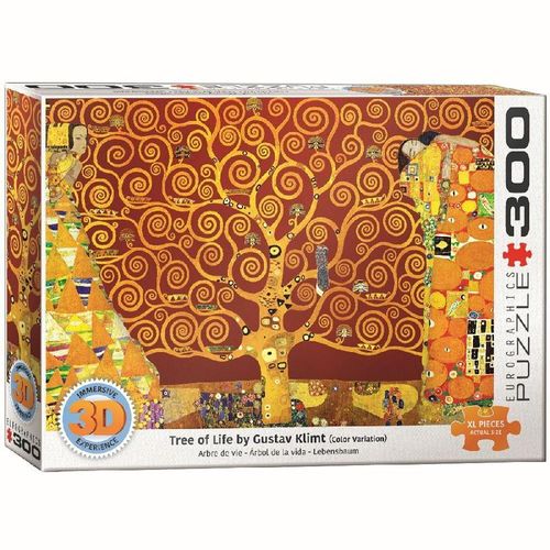 3D - Lebensbaum von Gustav Klimt (Puzzle)