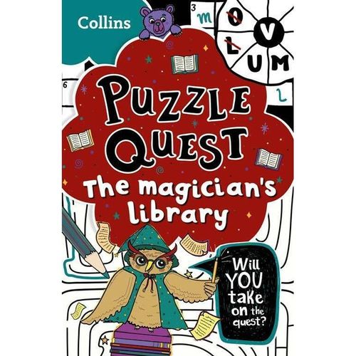 Puzzle Quest The Magician's Library - Kia Marie Hunt, Collins Kids, Kartoniert (TB)