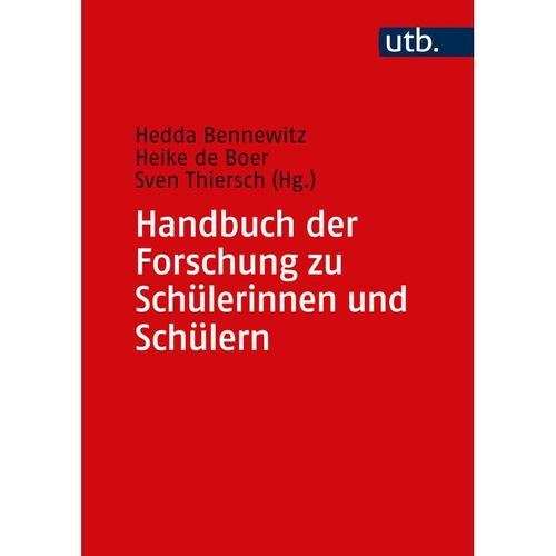 Handbuch der Forschung zu Schülerinnen und Schülern, Gebunden