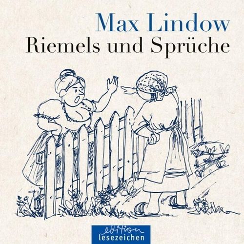 Max Lindow - Riemels und Sprüche - Max Lindow, Gebunden